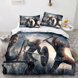 Load image into Gallery viewer, Vikings Valhalla Rising Bedding Set Duvet Cover Quilt Bed Sets