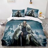 Load image into Gallery viewer, Vikings Valhalla Rising Bedding Set Duvet Cover Quilt Bed Sets