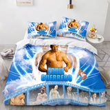 Load image into Gallery viewer, WWE RAW Cosplay Bedding Set Kids Quilt Covers