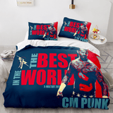 Load image into Gallery viewer, WWE RAW Cosplay Bedding Set Kids Quilt Covers