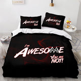 Load image into Gallery viewer, WWE RAW Cosplay Bedding Set Kids Quilt Covers