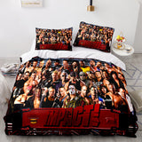 Load image into Gallery viewer, WWE RAW Cosplay Bedding Set Kids Quilt Covers