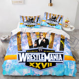 Charger l&#39;image dans la visionneuse de la galerie, WWE RAW UK Parure de lit pour chambre à coucher avec housses de couette et draps de lit