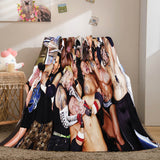 Load image into Gallery viewer, WWE RAW World Wrestling Entertainment Cosplay Flannel Fleece Blanket