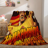 Load image into Gallery viewer, WWE RAW World Wrestling Entertainment Quilt Flannel Fleece Blanket