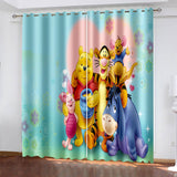 Load image into Gallery viewer, Winnie the pooh Curtains Blackout Window Drapes