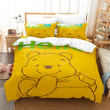 Load image into Gallery viewer, Winnie the pooh Kids Bedding Set Quilt Cover Room Decoration