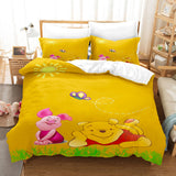 Load image into Gallery viewer, Winnie the pooh Kids Bedding Set Quilt Cover Room Decoration