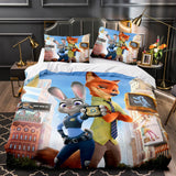 Charger l&#39;image dans la visionneuse de la galerie, Zootopia Literie Cosplay Couette Housses de Couette Décoration Lit